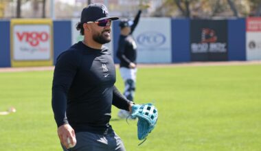 Yankees' Jasson Dominguez showing defensive progress in left field