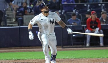 Yankees' Jasson Dominguez looks like he'll join Spencer Jones in minors