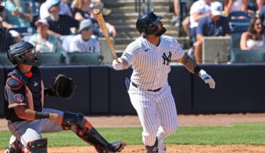 Yankees' Jasson Dominguez gets sent to Triple-A