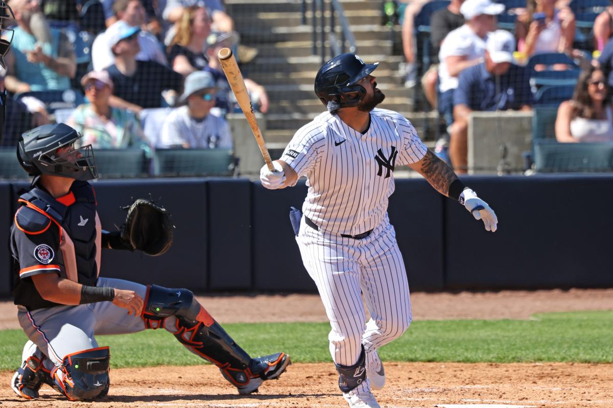 Yankees' Jasson Dominguez gets sent to Triple-A