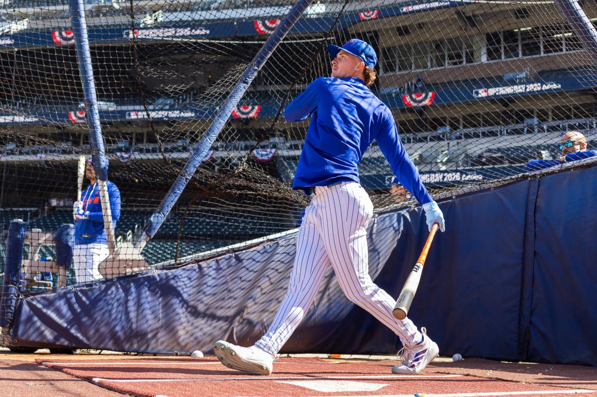 Carson Benge isn't going to let his Mets arrival worry him