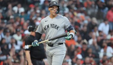 Aaron Judge strikes out four times in Yankees opener