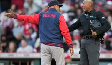 Umpire CB Bucknor has 6 calls overturned during one game in embarrassing ABS moment