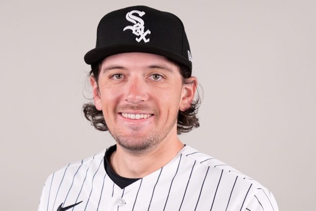 Chicago White Sox assistant pitching coach Bobby Hearn on Tuesday, Feb. 17, 2026, in Glendale, Ariz. (AP Photo/Brynn Anderson)