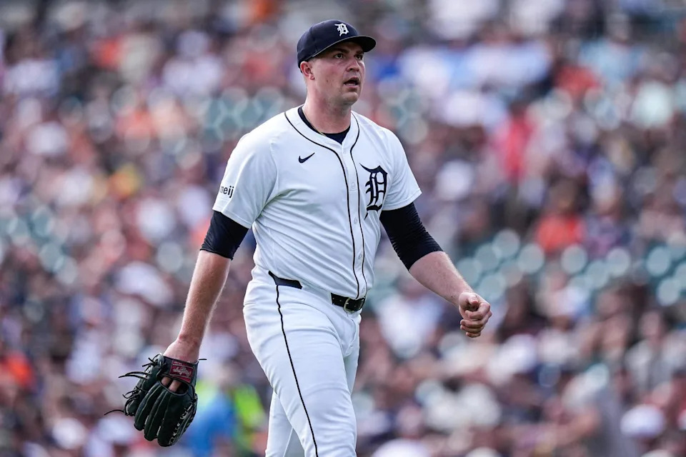 Detroit Tigers pitcher Tarik Skubal. Credit:&nbsp;Junfu Han / USA TODAY NETWORK via Imagn Images.