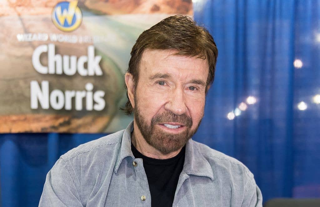 Chuck Norris make his Wizard World Comic Con debut during Wizard World Comic Con Philadelphia 2017 - Day 3 at Pennsylvania Convention Center on June 3, 2017 in Philadelphia, Pennsylvania