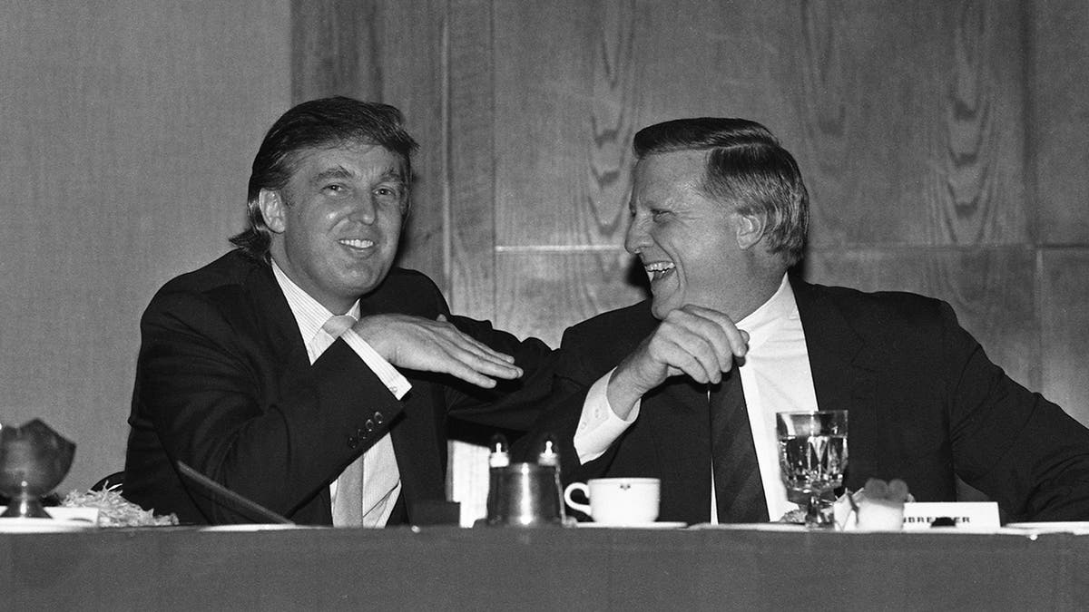 Donald Trump and George M. Steinbrenner
