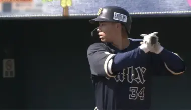 Orix The Buffaloes player Seiya Yokoyama © Pacific League TV