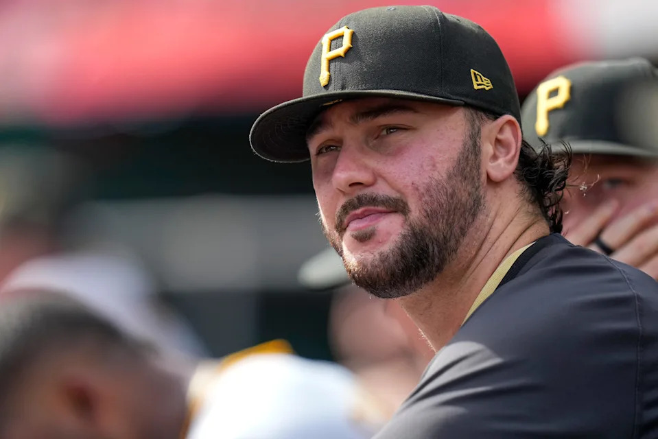 Pittsburgh Pirates starting pitcher Paul Skenes against the Cincinnati Reds