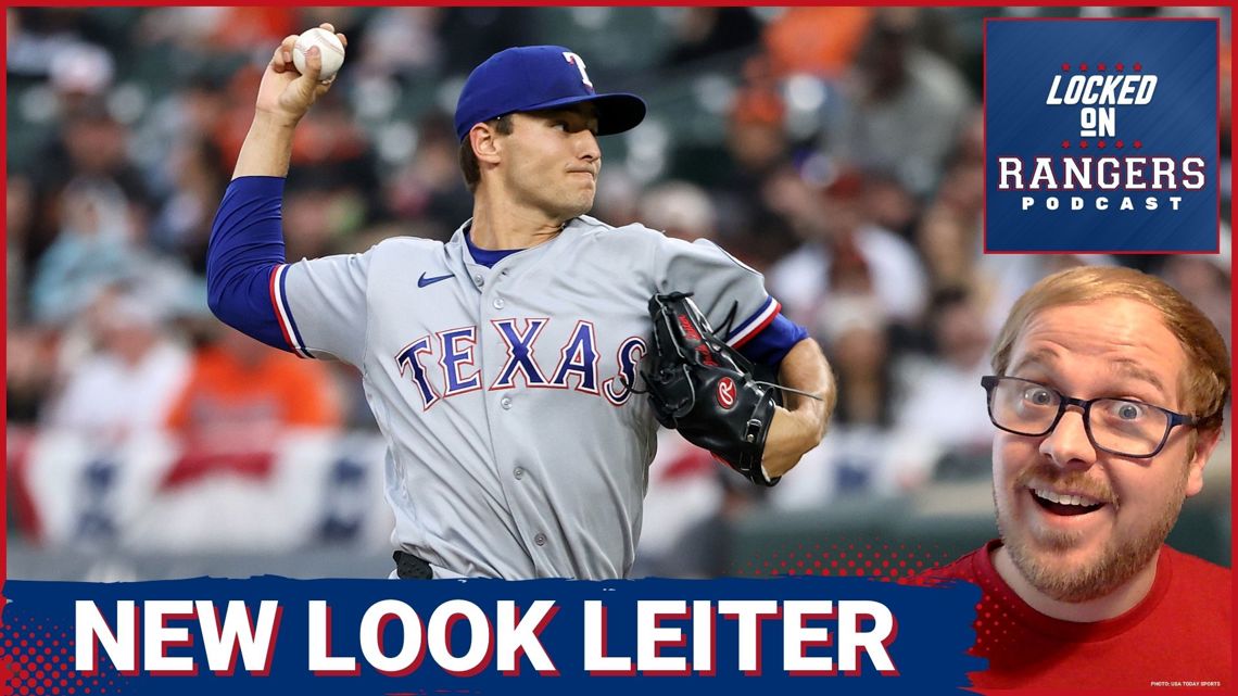 Texas Rangers RHP Jack Leiter showed dominance the way only MLB's best pitchers do against O's