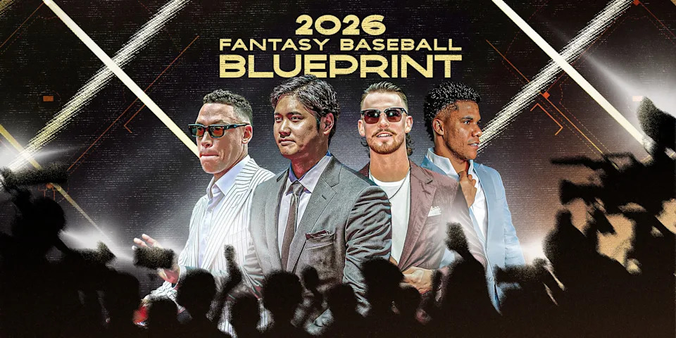 2026 Fantasy Baseball Draft Blueprint. (Photo by Davis Long/Yahoo Sports)