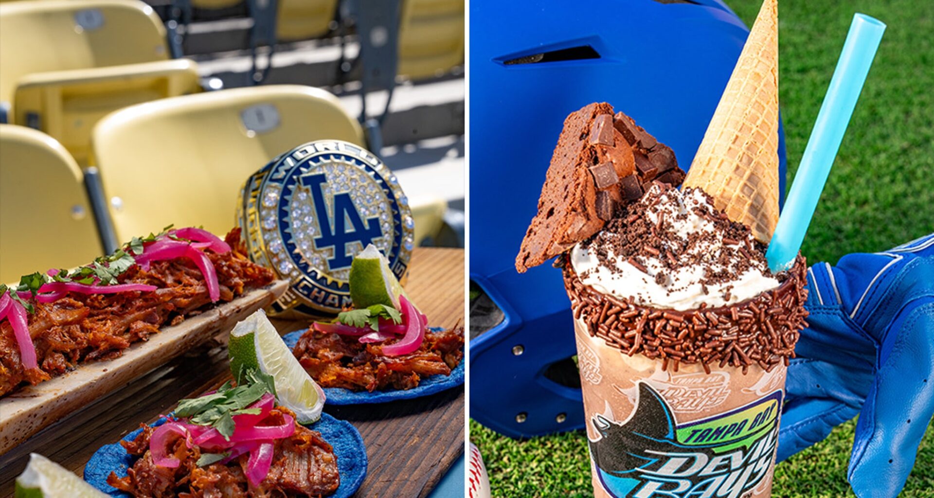MLB Teams Unveil Opening Day Dishes, Two-Foot Hot Dogs And Loaded Shakes!