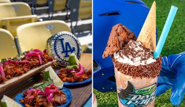 MLB Teams Unveil Opening Day Dishes, Two-Foot Hot Dogs And Loaded Shakes!