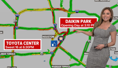 Downtown Houston traffic update ahead of March Madness, Astros opener