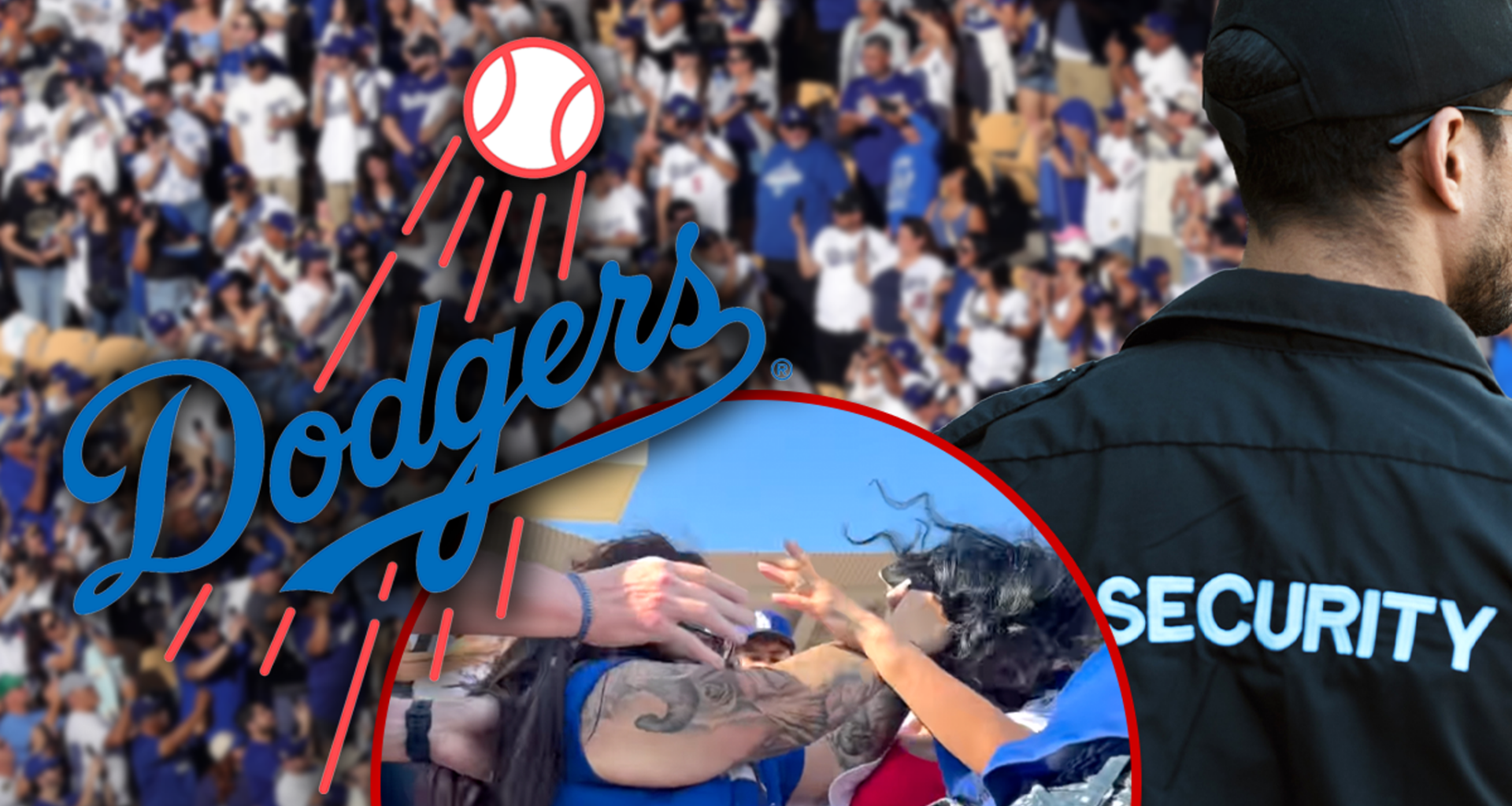 MLB Fans Caught on Video Fighting at Dodger Stadium Opening Day