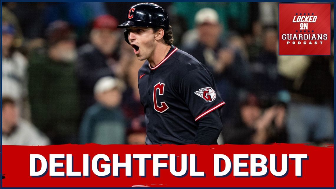 Chase DeLauter DELIVERS On HOPES & DREAMS in Cleveland Guardians Opening Series vs. Seattle Mariners