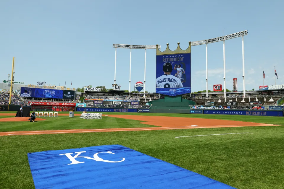 A general view of Kauffman Stadium