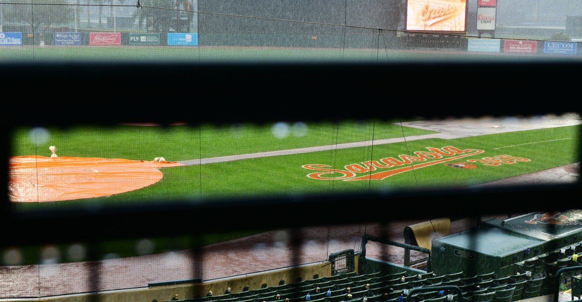 Yankees, Orioles rained out in Sarasota after just over two innings