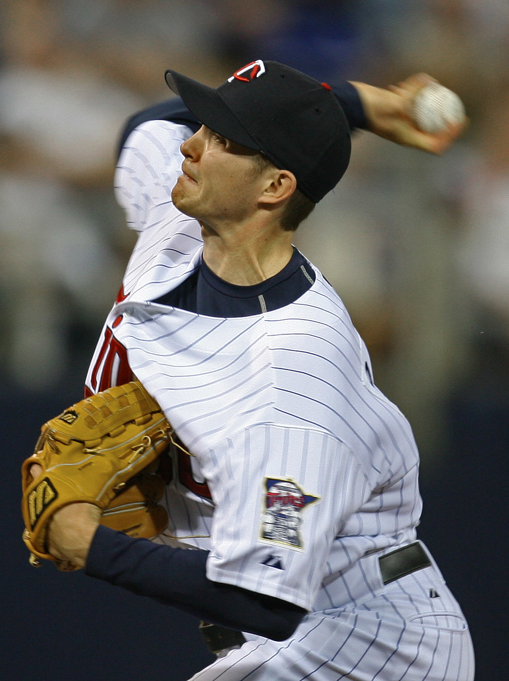 Minneapolis, MN, Friday, 4/14/2006: Baker beats Moose! (Photo by BRUCE BISPING/Star Tribune via Getty Images)