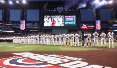 Arizona Diamondbacks first series complete, and our reactions