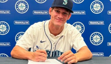 Mariners Prospect Rankings #9 SS Nick Becker