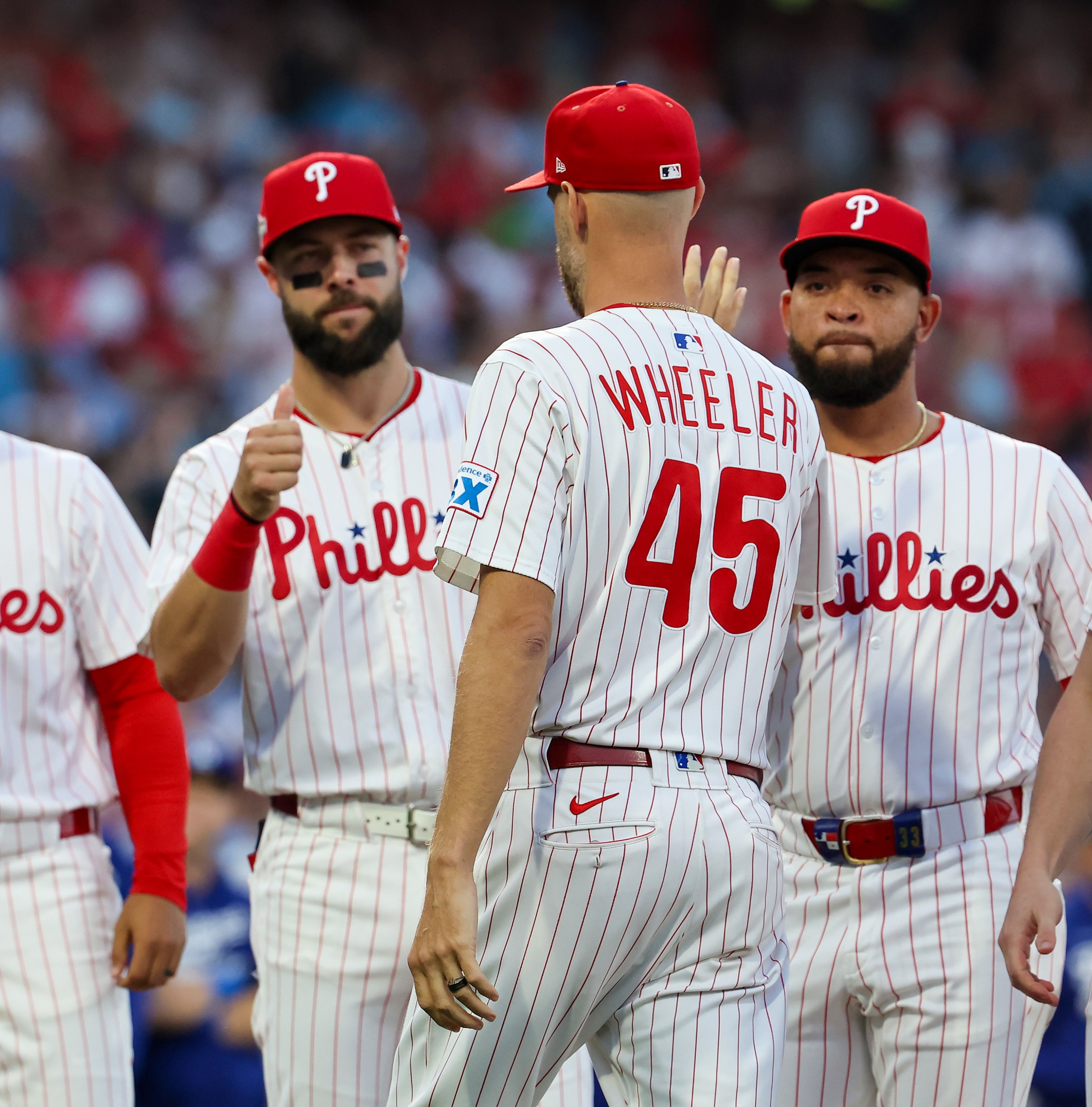 Zack Wheeler threw off a mound. Rejoice!