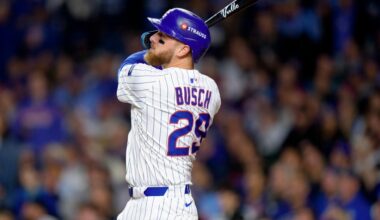 Cubs BCB After Dark: Should Michael Busch sit against lefties?