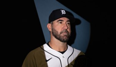 Justin Verlander will take the mound in a Tigers’ uniform today