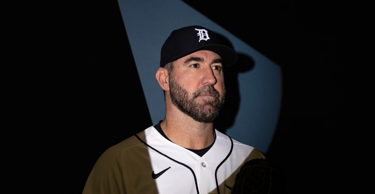 Justin Verlander will take the mound in a Tigers’ uniform today