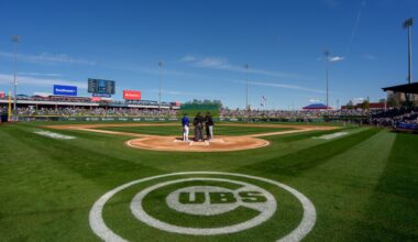 Arizona Diamondbacks 1, Chicago Cubs 8