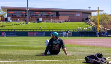Nolan Arenado remembers his time with the Colorado Rockies as he returns to the NL West