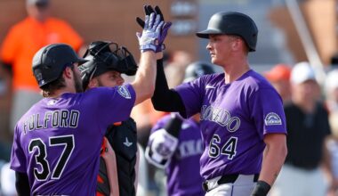 Colorado Rockies news: Rockies first baseman T.J. Rumfield looks to contribute