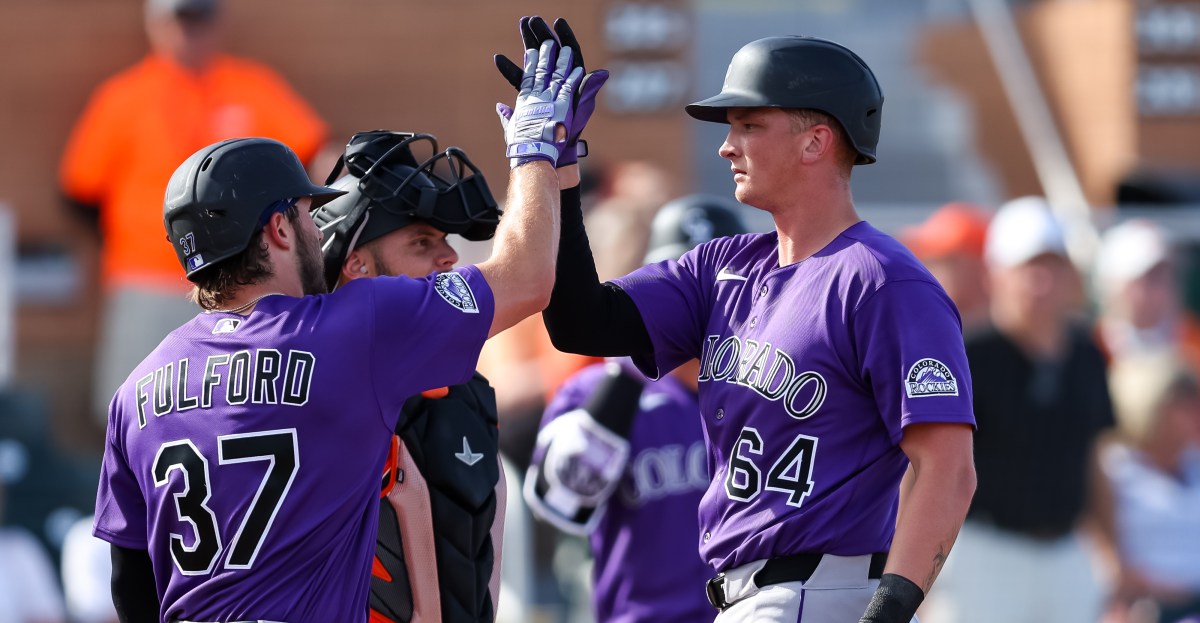Colorado Rockies news: Rockies first baseman T.J. Rumfield looks to contribute
