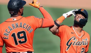 SF Giants Video: Watch Ron Washington and Jerar Encarnación run drills