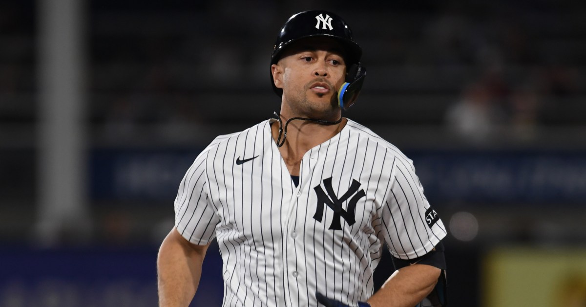 Giancarlo Stanton homers twice, Yankees beat Blue Jays in spring game