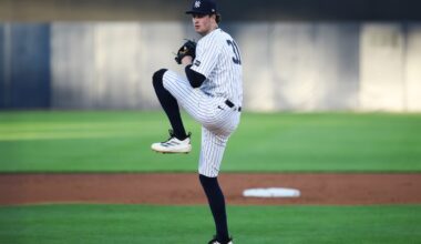 Yankees news: Cam Schlittler won’t be 100% built up to start season