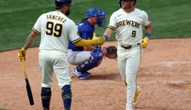 Brewers comeback attempt falls short against Dodgers 4-3 to end spring winning streak