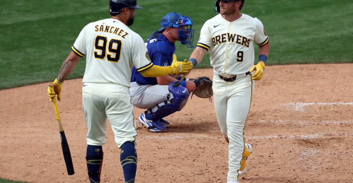Brewers comeback attempt falls short against Dodgers 4-3 to end spring winning streak