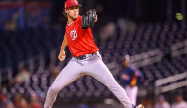 Jake Irvin is making his case for the final spot in the Washington Nationals rotation