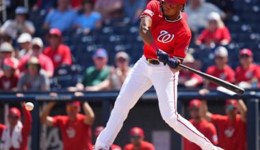 Should we be concerned about the Washington Nationals lack of offense this spring?