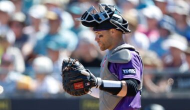Colorado Rockies spring training: Brett Sullivan brings mentorship behind the dish for the Rockies