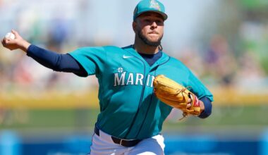 Luis Castillo sharp in final game of spring training