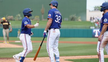 Sunday morning Rangers things | Lone Star Ball