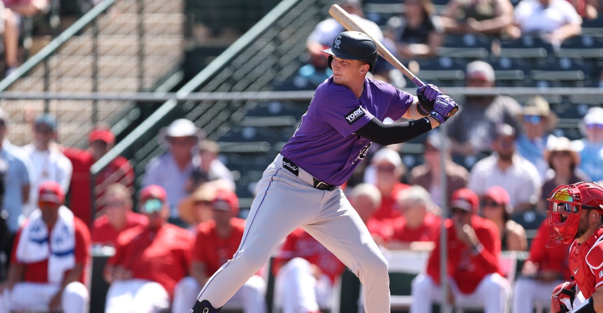 Colorado Rockies set position players and starting rotation