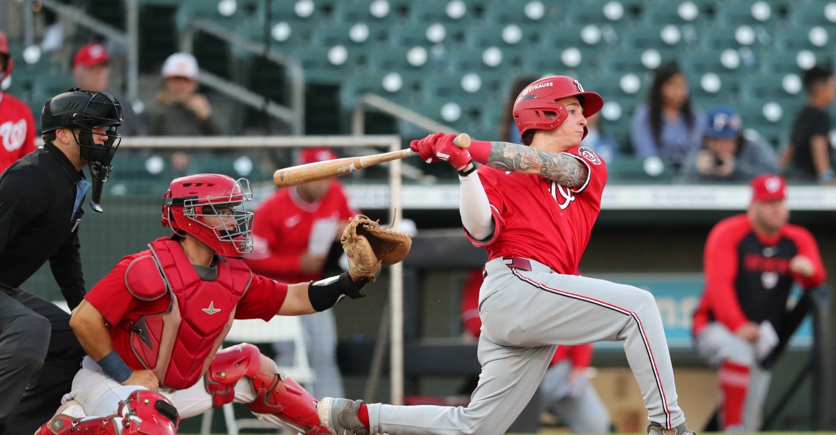 The Washington Nationals are overflowing with infield prospects in the lower minors