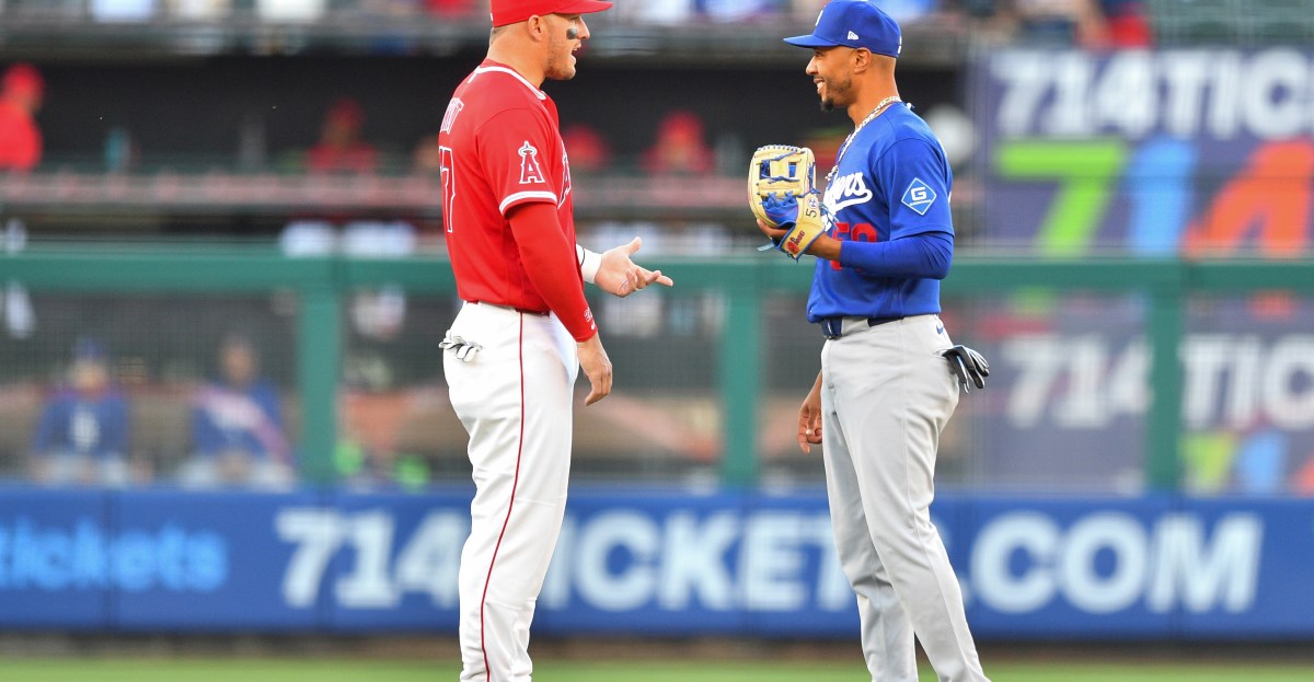 Dodgers slug their way to a win over the Angels