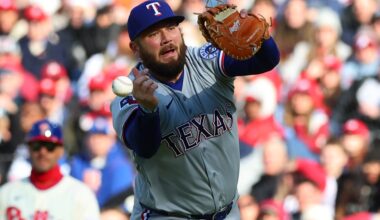 Texas Rangers claim blustery first win over Philadelphia Phillies