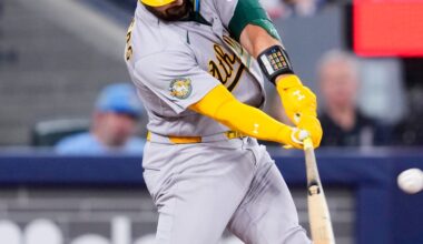A’s Bullpen Implodes in 8-7 Extra Inning Loss to Blue Jays