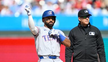 Thoughts on an 8-3 Rangers win