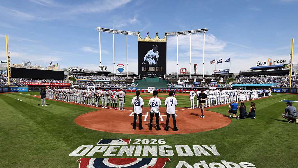 Royals honor Terrance Gore with pregame tribute